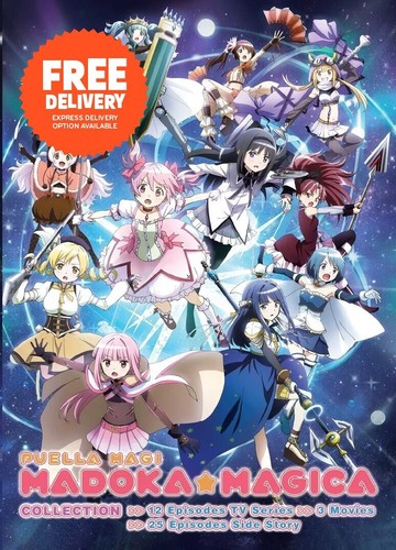 Dvd anime puella magi madoka - dvd,