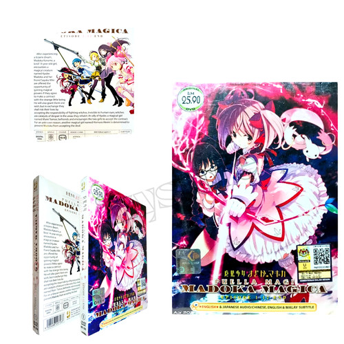 Anime dvd puella magi madoka - anime,