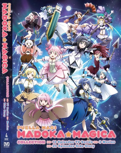 Anime dvd puella magi madoka - magi,